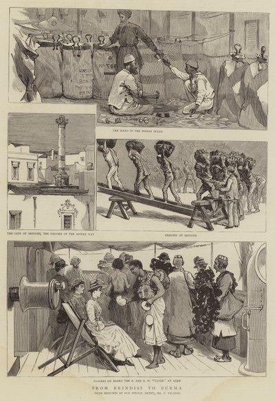 From Brindisi to Burma by Frederic Villiers